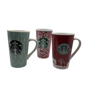 Starbucks Holiday Mug 3 piece Set